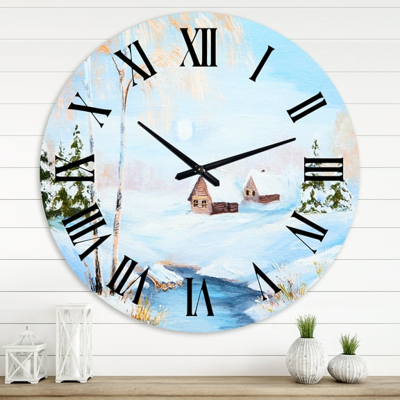 Designart 1 in Quartz Wall Clock