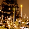 thumbnail image 2 of Velas blancas sin llama de 12 piezas, velas eléctricas, velas para el Día de la Asunción/Cumpleaños/Navidad/Halloween/Cena a la luz de las velas, 2 of 5