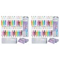 thumbnail image 1 of Kit de BolíGrafos con Cuentas de 100 Piezas, BolíGrafos con Cuentas de PláStico de Colores, Tarjetas de Agradecimiento de Papel de Aluminio una Granel para Oficina y Escuela, 1 of 5