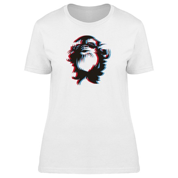 Chimpanzee Face Glitch Style Tee Men's -Image by Shutterstock