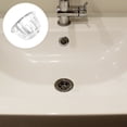 thumbnail image 3 of Stainless Steel Sink Cover with Groove Design for Home Use Captures Hair and Debris 7.5 Inches, 3 of 8