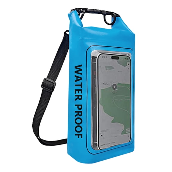YIFAEUX 2L Waterproof Dry Bag Backpack Touch Screen Phone Pouch Outdoor Water Sports Roll Top Sack for Kayaking Rafting Hiking