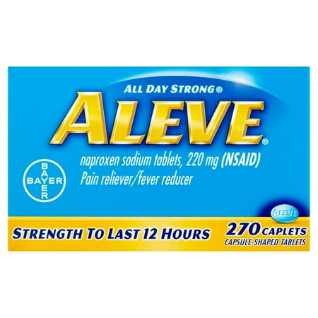 Aleve Naproxen douleur de sodium releveur / Fièvre Réducteur, 220mg, 270 count