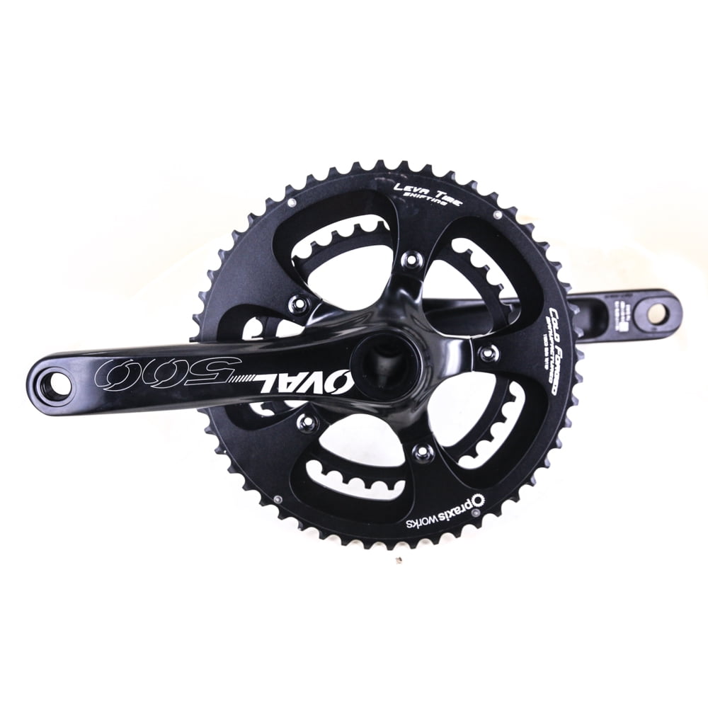 Oval Concepts 500 Praxis M30 52/36T 172.5mm Road Bike Crankset 10/11
