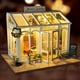 thumbnail image 4 of Kit de Casa de Muñecas en Miniatura para Bricolaje, Casa de Jardín de Madera con Luz LED para Niños Y Adultos , Tienda de ropa, 4 of 8