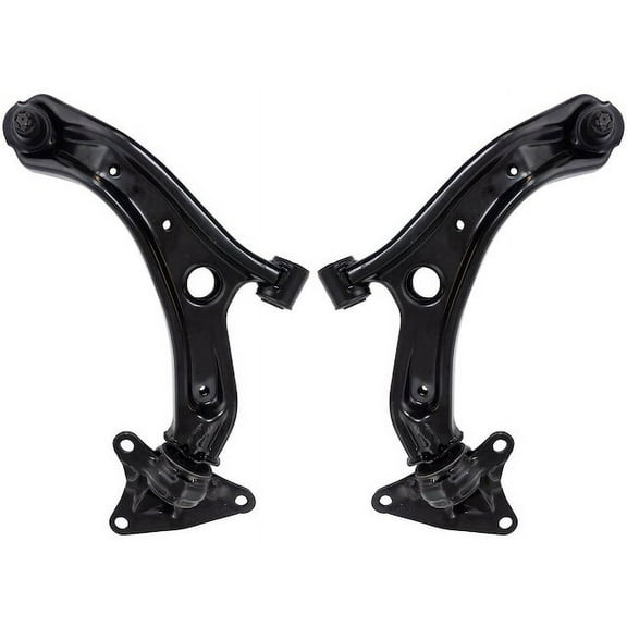 Front Lower Control Arm and Ball Joint Assembly Set 2 Piece - Compatible with 2009 - 2013 Honda Fit 1.5L 4-Cylinder 2010 2011 2012