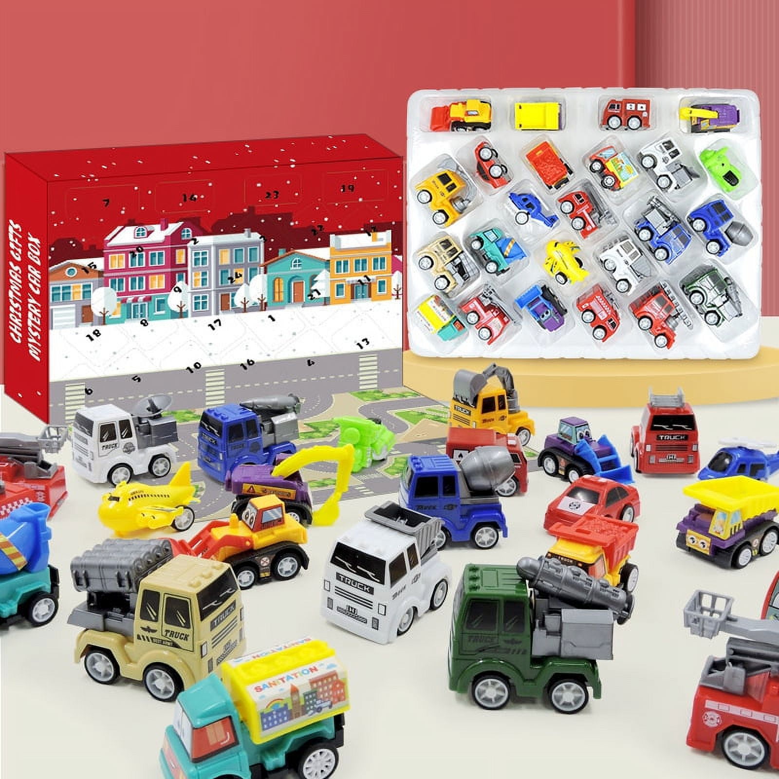 Christmas Gift Blind Box Advent Calendar 2023 Countdown Stress Relief Toys Ornaments Girls Toys Gifts for Boys and Girls