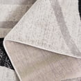 thumbnail image 5 of SAFAVIEH Skyler Georgene Geometric Area Rug, Ivory Grey/Black, 4' x 6', 5 of 7