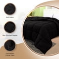 thumbnail image 5 of Utopia Bedding Comforters King Size, All Season Duvet Insert, Down Alternative Box Stitched Bed Comforter with Corner Tabs, Machine Washable (Black), 5 of 5