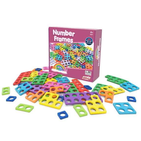 Rainbow Number Frames | Bundle of 5 Packs