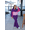 Purple Pink, variant on Women's 2 Piece Tracksuit Set Zip Up Jacket Flare Leg Pants | Color Block Matching Set with Zip Up Jacket and High Waist Flare Pants for Casual, Travel and Everyday Wear-Green-XL