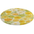 thumbnail image 4 of Floral Colorful Flower Round Rugs -Washable Non-Slip Small Round Area Rug Throw Soft Circle Rugs for Bedroom, Modern Print Indoor Carpet for Entryway Sofa Living Room, 4 of 6