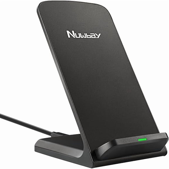 FU1999Wireless Charger for Samsung Galaxy S24 | S24 Ultra | S23 | S22 | S21 | S20 FE | S10 | S10e | S9 Plus | S8 | Note 20 | 10 | 9 | 8 | Z Flip Fold 5 4 3 Qi-Certified 10w Fast Charging Stand