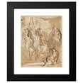 thumbnail image 2 of Jacob Jordaens 12x14 Black Modern Framed Museum Art Print Titled - The Martyrdom of Saint Sebastian (C. 1620-1621), 2 of 5
