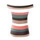 thumbnail image 5 of Camisetas de moda para mujer, Top informal de verano, camisa con costuras de encaje hueco, Top de Color sólido con un hombro Pompotops hkajfhjk473844, 5 of 5