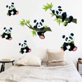 thumbnail image 4 of Pegatinas de pared JAMW Panda Rama 1 pieza Sencillez, 4 of 5