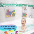 thumbnail image 3 of EIMELI 2 x Mesh Bath Toy Organizer + 36 Bath Letters & Numbers – Eco-Safe  Fun  Educational Foam Baby Bath Letters and Perfect Toy Storage Net for Baby Bath Toys & More, 3 of 5