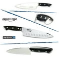 thumbnail image 5 of Ergo Chef 8" Pro Series 2.0 Chef Knife with Ergonomic Black Pakkawood Handle, 5 of 7