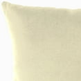 thumbnail image 2 of Jordan Manufacturing Sunbrella 16" x 16" Canvas Beige Solid Square Outdoor Throw Pillow, 2 of 9