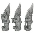 thumbnail image 4 of Northlight Gardening Gnomes Outdoor Garden Statues - 14" - Set of 3, 4 of 5