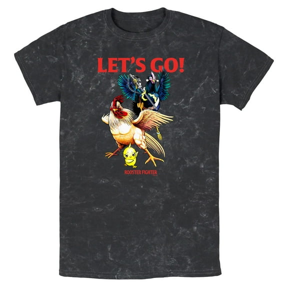 Mens Rooster Fighter Keiji Bird Team T Shirt