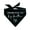 Black, variant on Promoted To Big Brother Triangle Dog Bandana