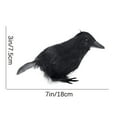 thumbnail image 4 of Vikakiooze 2023 Halloween Decorations Halloween Black Crow Halloween Garden Garden Decoration Crow Six Pack Plus Bird Nests, 4 of 8