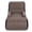 Coffee, variant on Rupoun Inflatable Sofa Ergonomic S Shaped Portable Soft Flocking Surface Blow Up Couch for Home Travel Office Coffee