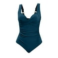 thumbnail image 5 of Baberdicy One Piece Swimsuit Women, Women's Slimming And Shielding Two Piece Swimsuit for Women with Straps Swimsuits for Women Plus Navy S, 5 of 5
