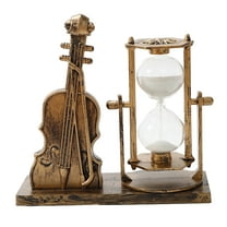 Rbaofujie Room Decorations Vintage Hourglass Windmill Home Table Ornament-living Room Bedroom Bookshelf TV Cabinet Desk Decorative Statue Ornament Centerpiece Decorations Pride Decorations Gold