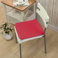 huaai square strap garden chair pads seat cushion for outdoor bistros