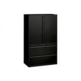 thumbnail image 4 of HON Brigade 800 Series Lateral File Cabinet with Storage, Letter/Legal, 2-Drawer, Black, 19 1/4" D, 4 of 6