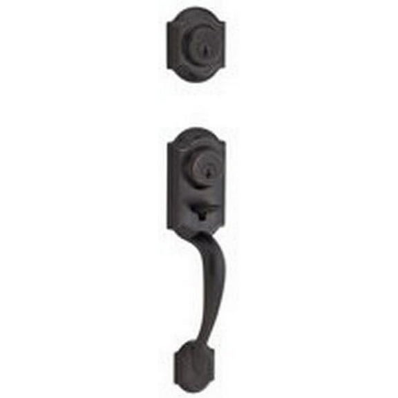 Kwikset Montara Handleset - Venetian Bronze - Multicolor