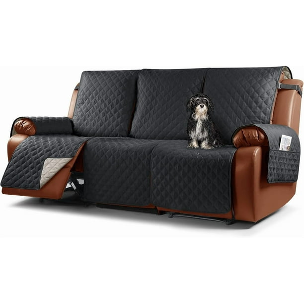 Fundas para sofás reclinables, protector impermeable para sofás, fundas para sillones con bolsillo lateral
