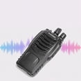 thumbnail image 4 of Radios de comunicación de largo alcance, radios Walkie Talkie recargables con cargador multibanda de seis vías, resistentes, comerciales, de fábrica, todoterreno (paquete de 4), 4 of 5