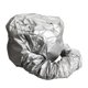 thumbnail image 2 of Gorro de secado para el cuidado del cabello Qarigey Sombrero 38 * 90 cm gris, 2 of 6