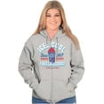 thumbnail image 3 of Icee Vintage Retro Zip Up Hoodie Men's Women's Brisco Brands S, 3 of 5