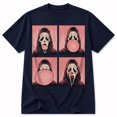 thumbnail image 3 of Ghost Face Bubble Gum T-Shirt, Sizes S-5XL, Gildan 5000, 3 of 5