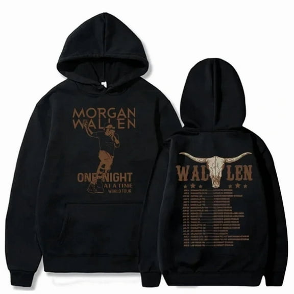 Morgan Wallen Hoodie Wallen One Night At A Time Tour Hoodies Size S to 5XL