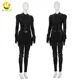 thumbnail image 4 of 2021 nuevo disfraz de Cosplay de viuda Yelena Belova, traje de batalla negro, mono de mujer para fiesta de carnaval de Halloween, hecho a medida gratis, 4 of 5