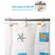 thumbnail image 2 of Ocean - Ganchos decorativos para cortina de ducha a prueba de óxido, anillos de acero inoxidable para cortina de ducha con 5 rodillos deslizantes para baño y ducha, juego de 12 ganchos Namotu DLM1028, 2 of 7