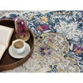 thumbnail image 6 of 2â€™ x 6â€™ Blue Distressed Medallion Area Rug, 6 of 8