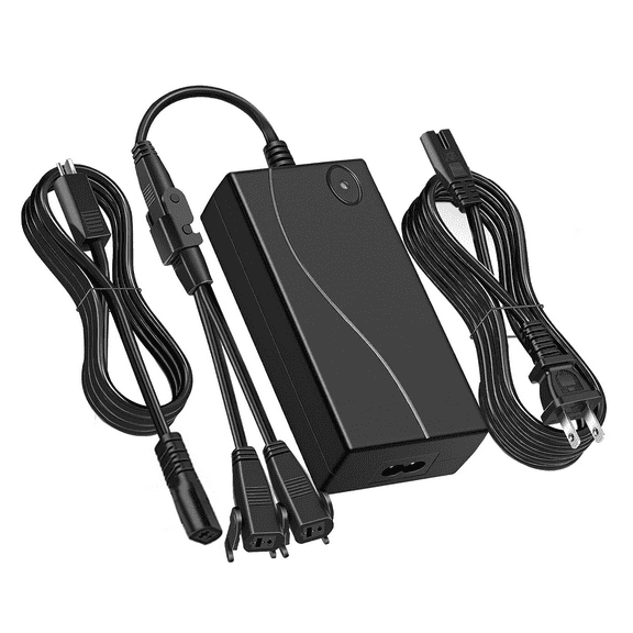 ManyuGas 29V 2A Adapter Set with DC Extension Cable and Y Splitter Cord, 4 Pack