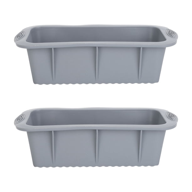 Bandeja Para Bloques De Hielo, Molde Grande De Silicona Para Bloques De Hielo, Versátil, 2 Piezas, Reutilizable, Limpieza Simple Para Baño