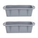 thumbnail image 1 of Bandeja Para Bloques De Hielo, Molde Grande De Silicona Para Bloques De Hielo, Versátil, 2 Piezas, Reutilizable, Limpieza Simple Para Baño, 1 of 7