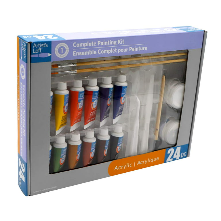 8 Pack: Level 1 Complete Acrylic Painting Set by Artist's Loft™ 