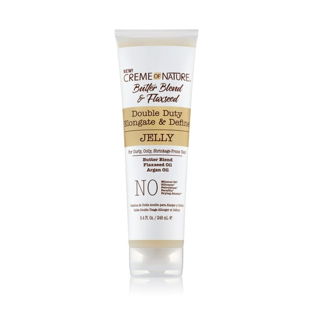 Creme of Nature Butter Blend & Flaxseed Elongate & Define Styling Cream