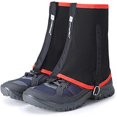 thumbnail image 5 of Sanmum Trail Low Gaiters Ankle Walking Gaiters Prevent Sand Protective Shoe Covers Windproof Hiking Gaiters Black, 5 of 5