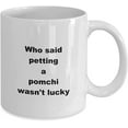 thumbnail image 4 of Pomchi Coffee Mug, Dog Petting Cup, Pomeranian, Chihuahua, Love Pomchi,, 4 of 4