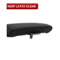 thumbnail image 2 of KBH Center Console Cover for 2005-2021 Nissan Frontier Accessories & Xterra 2005-2015, Washable Arm Rest Protector Covering for Truck Interior, Black, 2 of 7